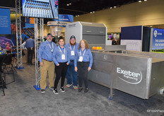 Eddie Reynoso, Nichole Whitworth, Will Bedell and Carlotta Spurger from Exeter Engineering